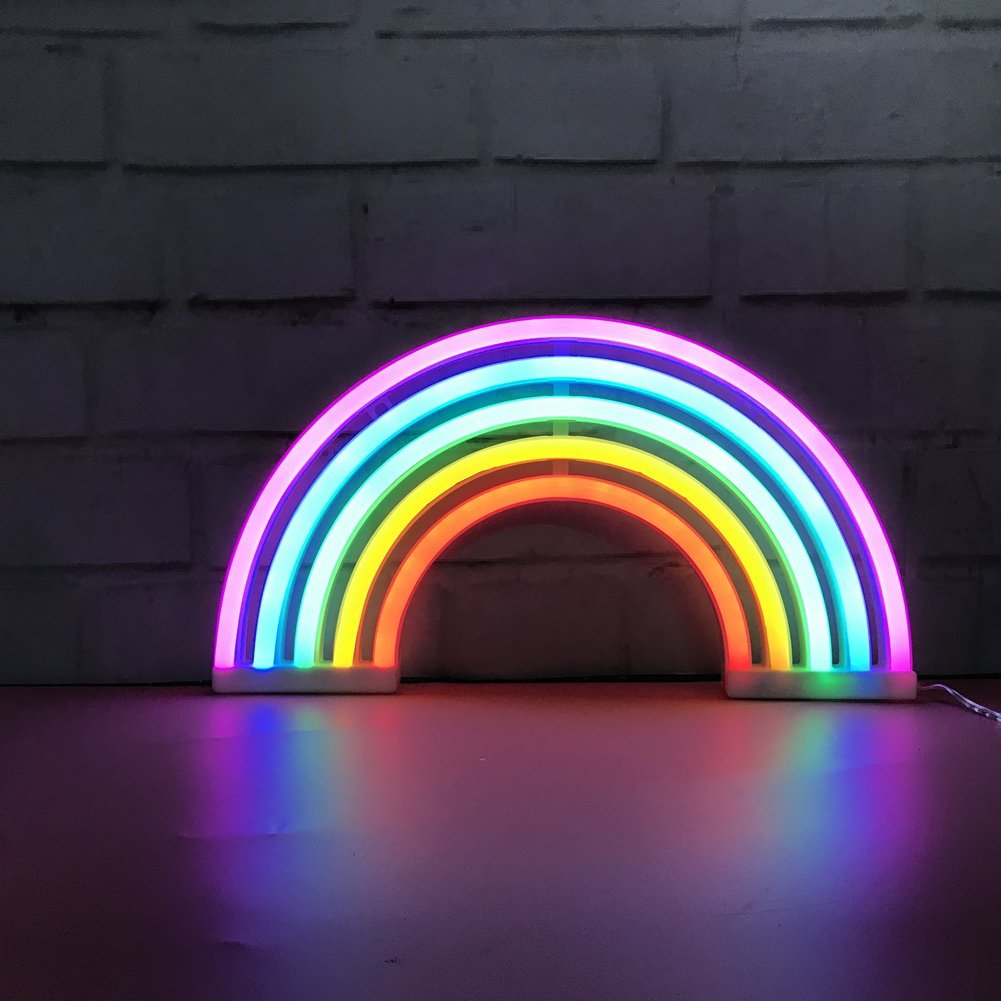 Nordstylee Neon Rainbow Light Signs