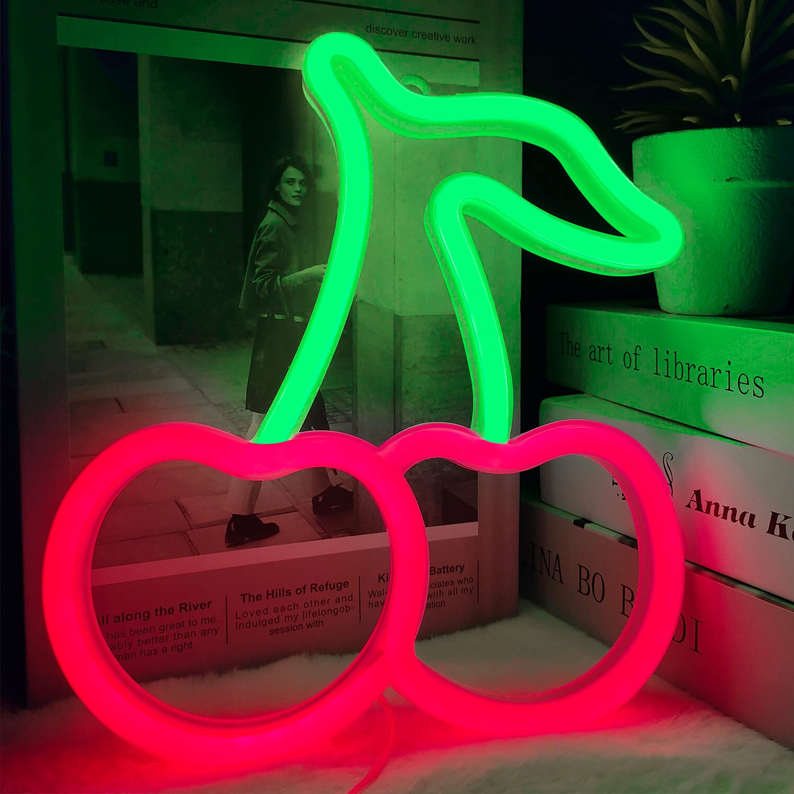 Cherry Neon Sign