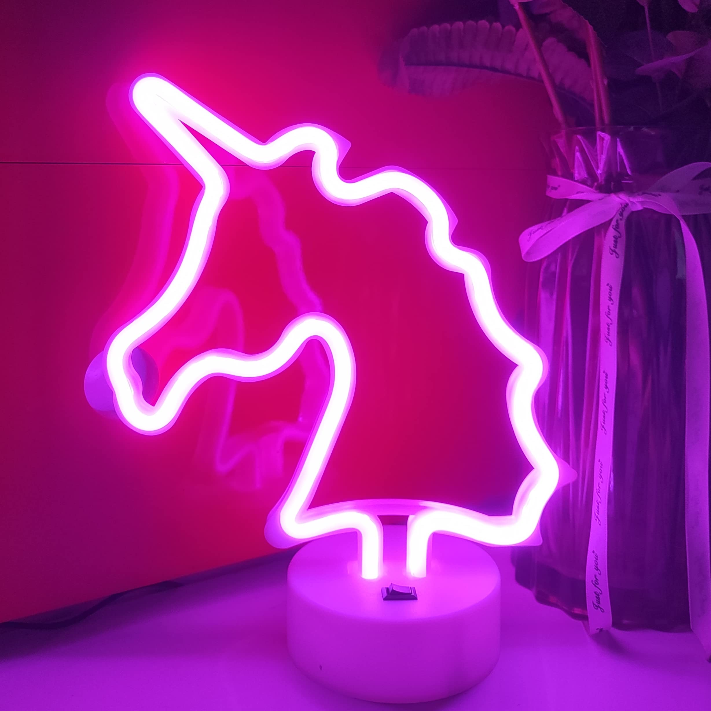 Unicorn Free Standing Neon Sign