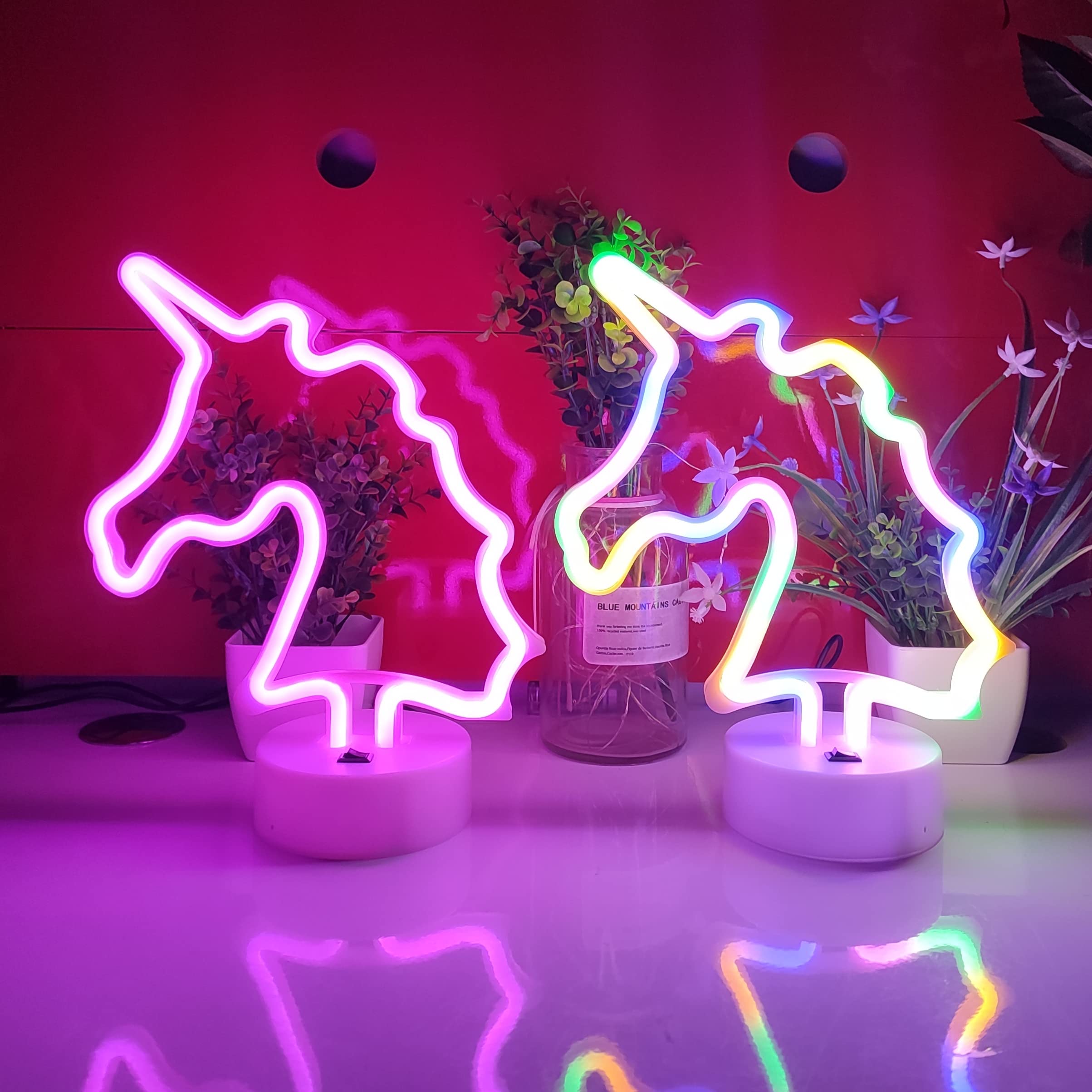 Unicorn Free Standing Neon Sign