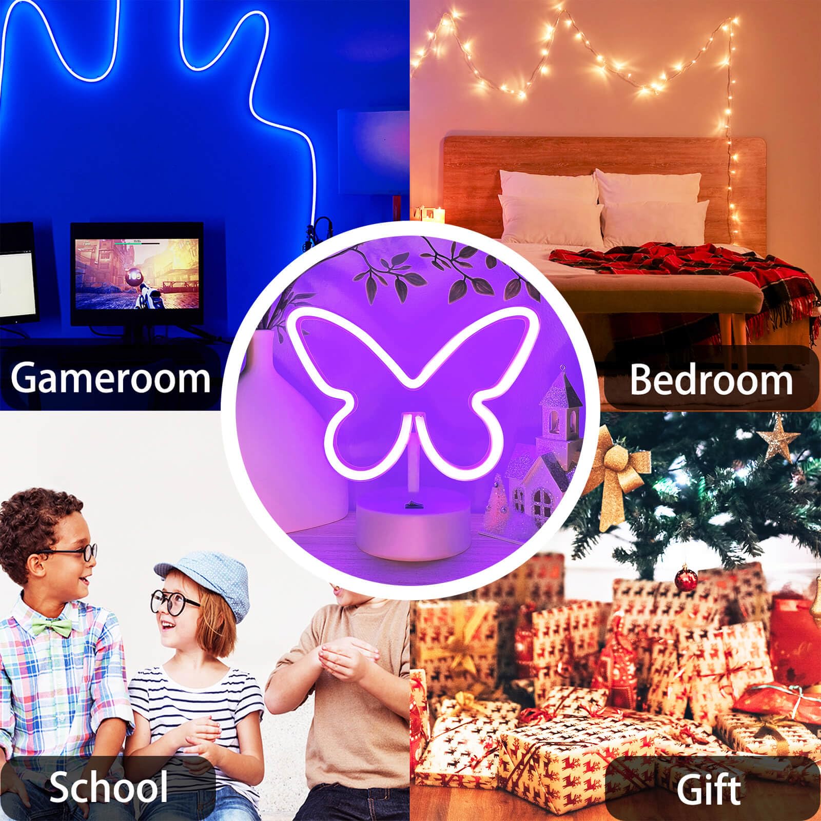 Butterfly Neon Sign