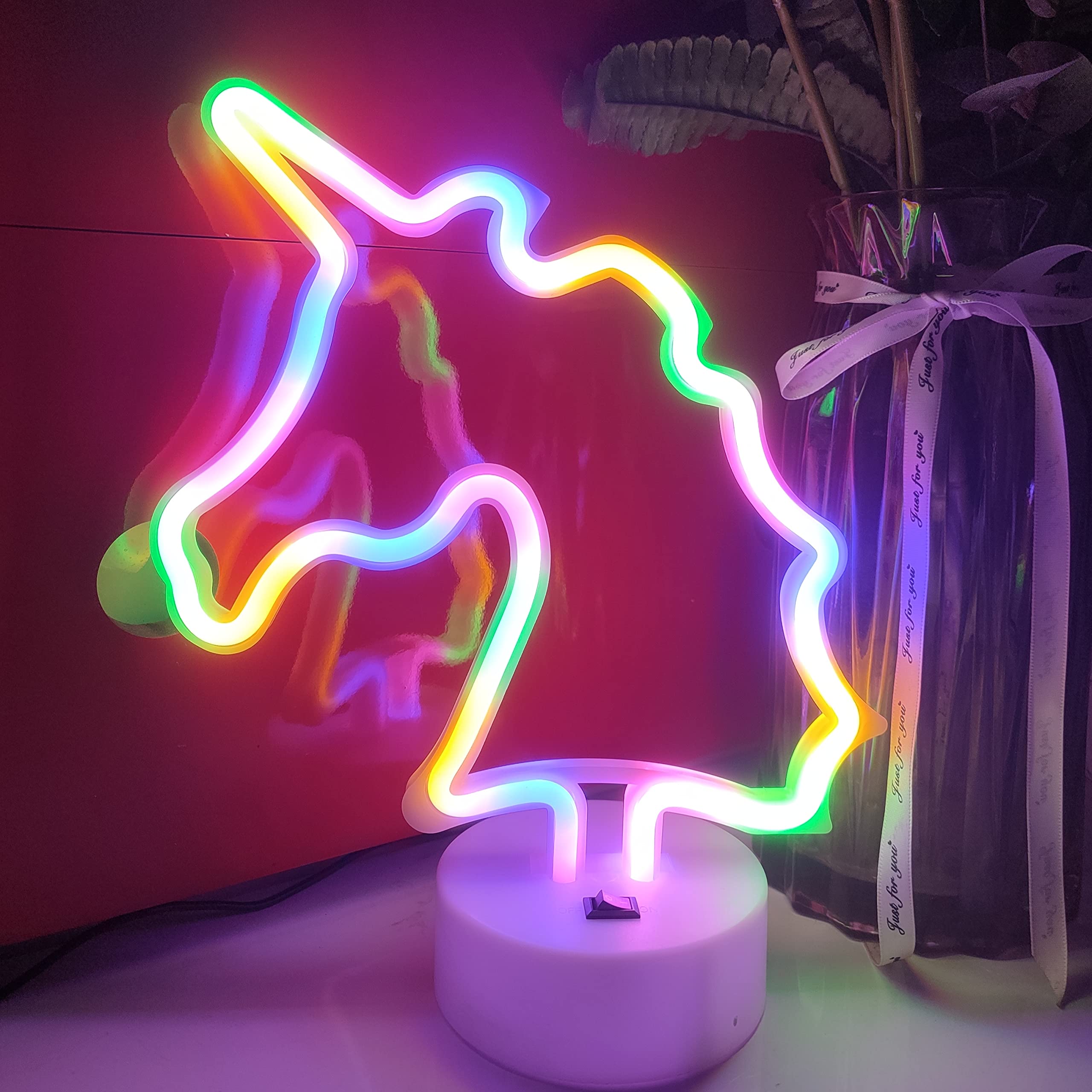 Unicorn Free Standing Neon Sign